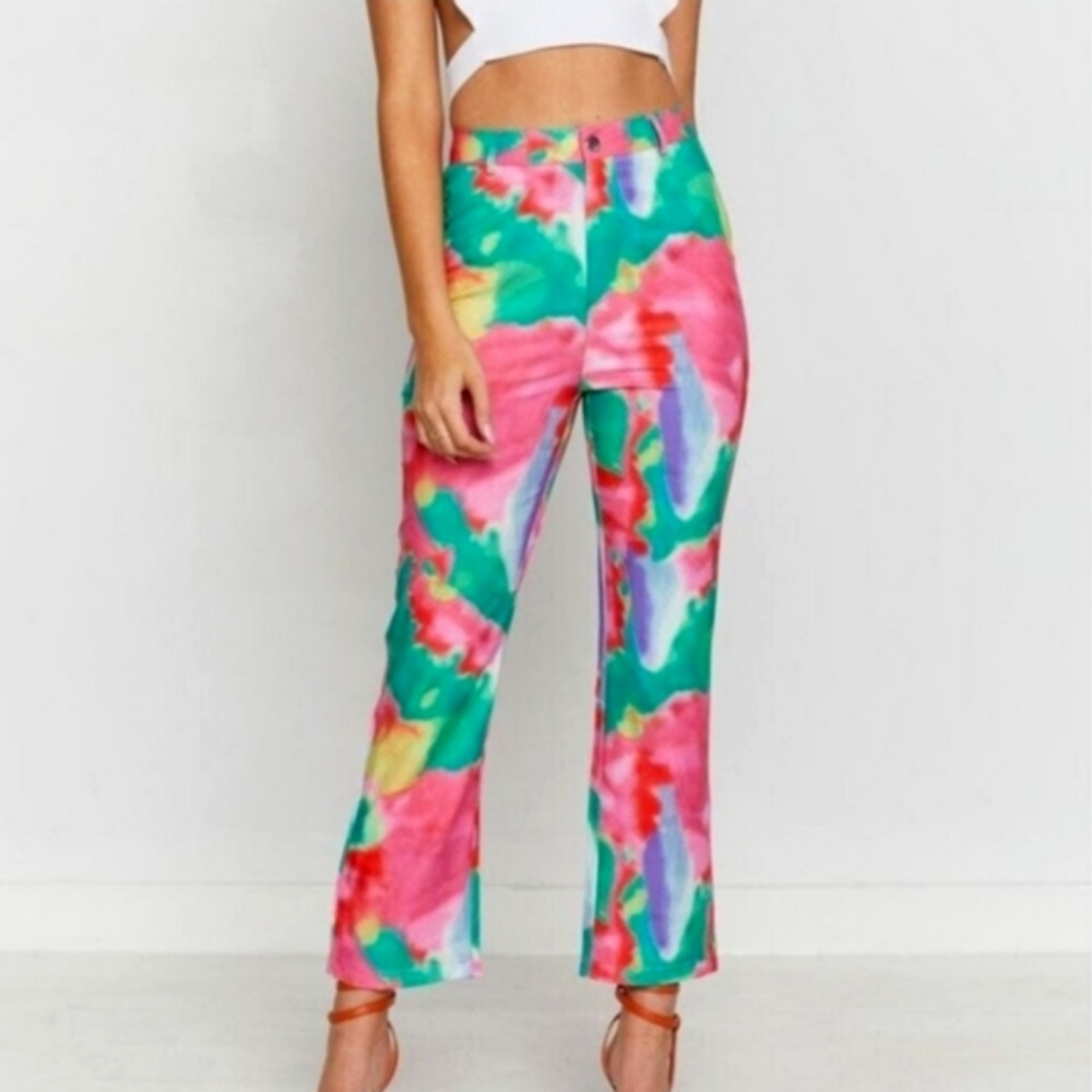 Beginning Boutique | Madilyn Rainbow Pants Size S